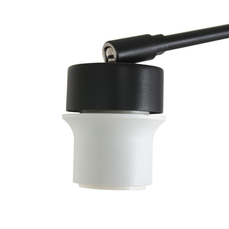 Zwarte knikarm wandlamp Steinhauer Prestige chic - Afbeelding 3