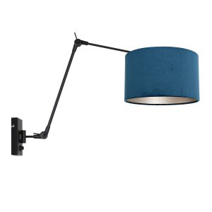 zwarte-knikarm-wandlamp-steinhauer-prestige-chic-8240zw