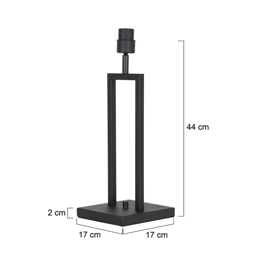 Zwarte lampenvoet tafel Steinhauer Stang - Afbeelding 7