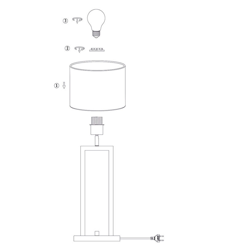 steinhauer-tafellamp-stang-zwart-metaal-nachtkastlamp-e27-2996zw-1