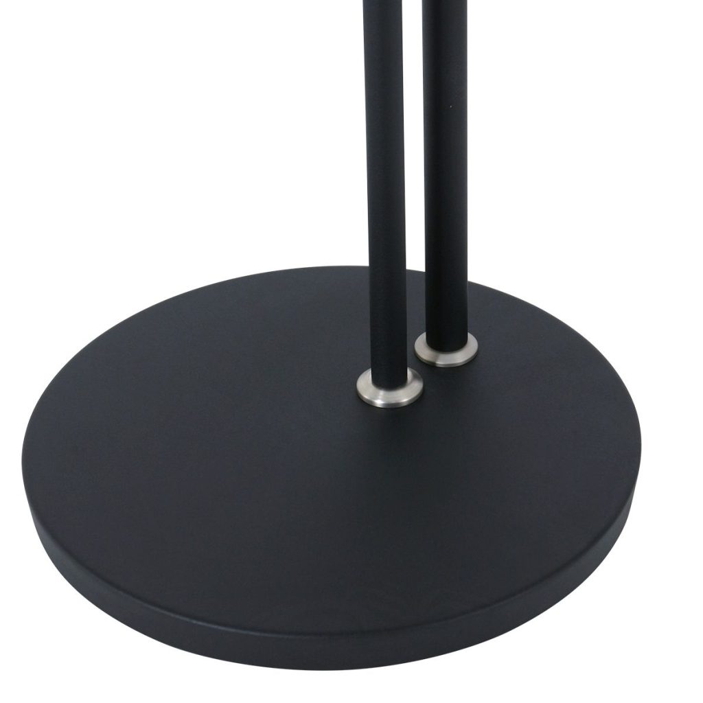 Zwarte moderne leeslamp met zwart glas Steinhauer Turound - Afbeelding 19