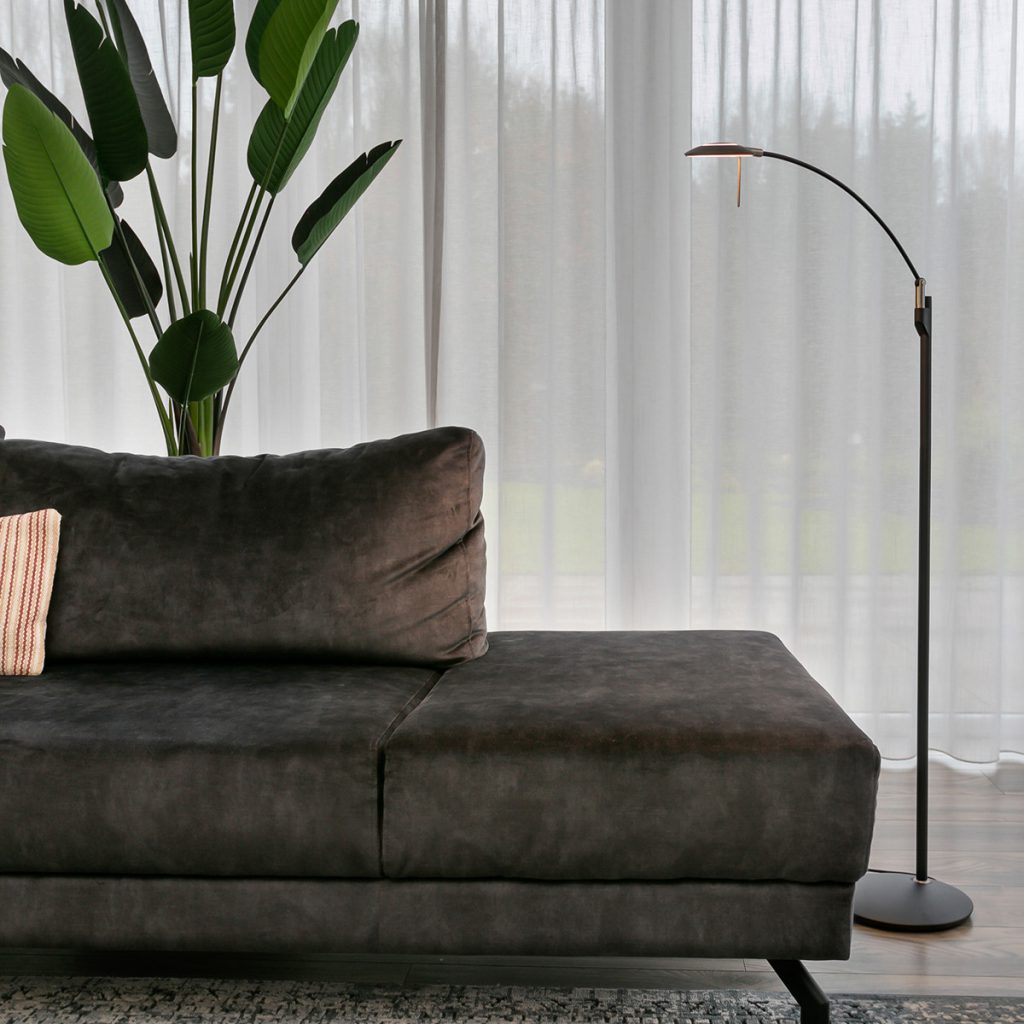 Zwarte leeslamp Steinhauer Zenith led - Afbeelding 3