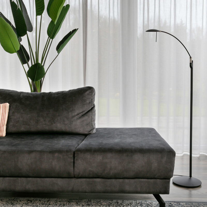 Zwarte leeslamp Steinhauer Zenith led - Afbeelding 4