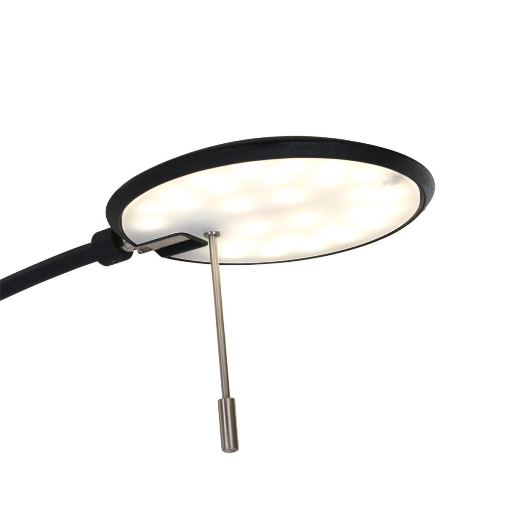 Zwarte leeslamp Steinhauer Zenith led - Afbeelding 6