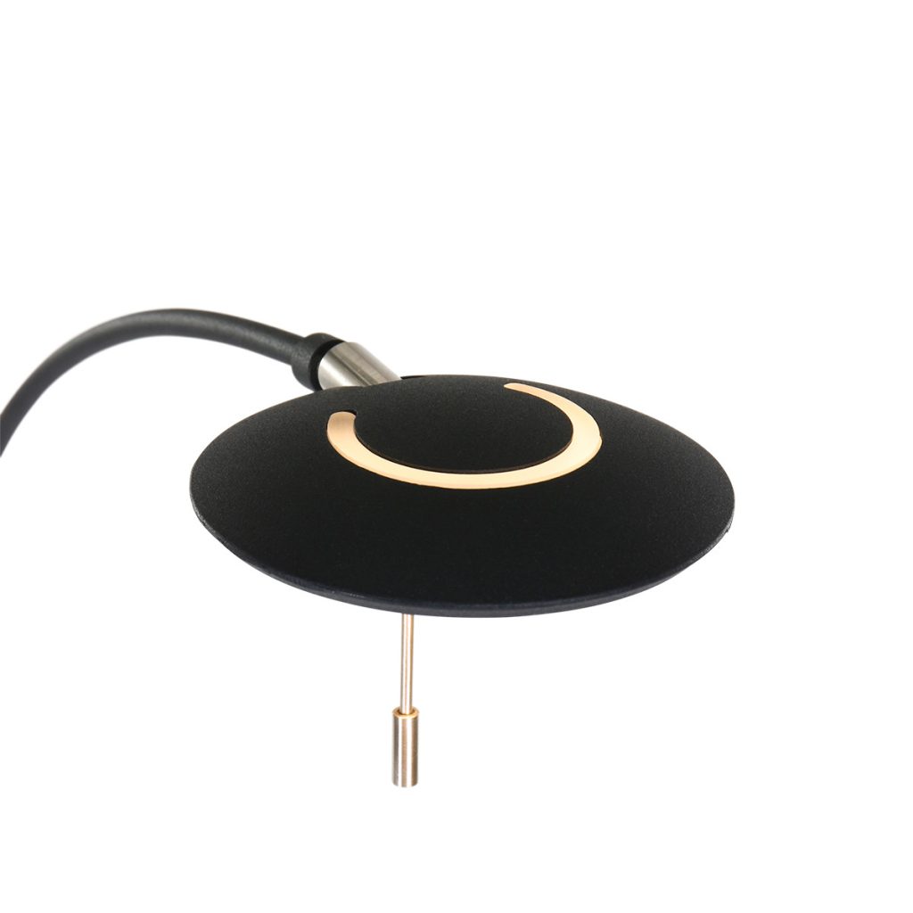 Zwarte leeslamp Steinhauer Zenith led - Afbeelding 7
