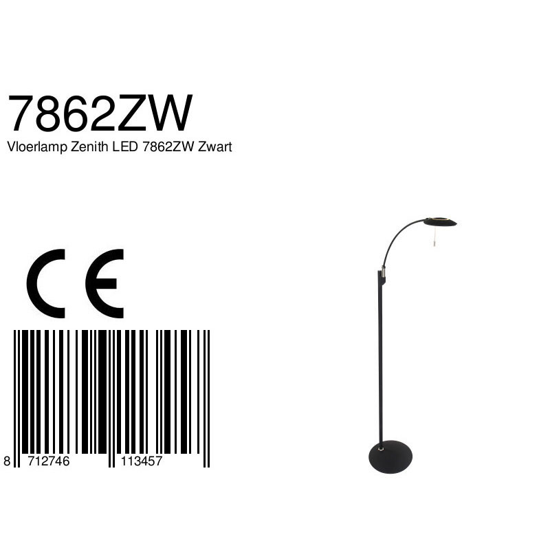 zwarte-leeslamp-steinhauer-zenith-led-7862zw-8