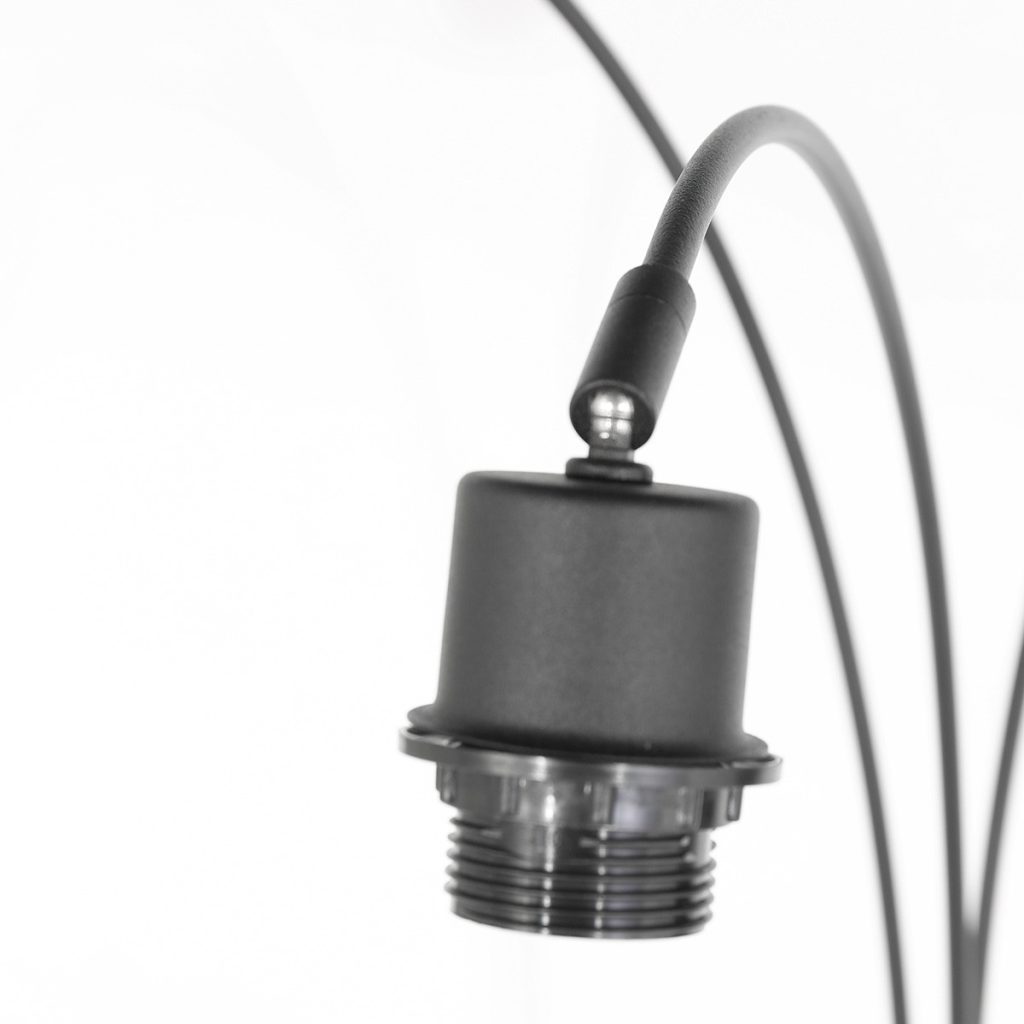 zwarte-moderne-booglamp-met-grijze-kappen-vloerlamp-steinhauer-sparkled-light-zilver-en-zwart-3823zw-2