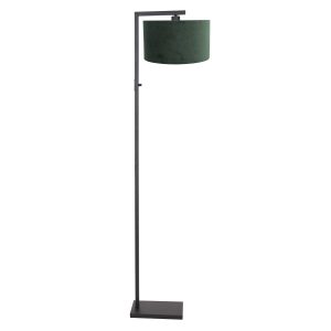 zwarte-moderne-vloerlamp-met-groene-kap-steinhauer-stang-8219zw-1