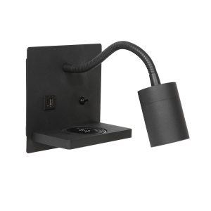 mexlite-wandlamp-upround-zwart-metaal-bedlampje-gu10-3654zw-1
