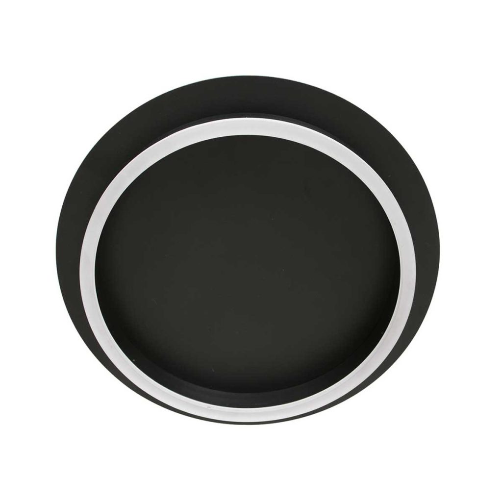 Zwarte plafondlamp met ronde verlichting Steinhauer Ringlux - Afbeelding 12