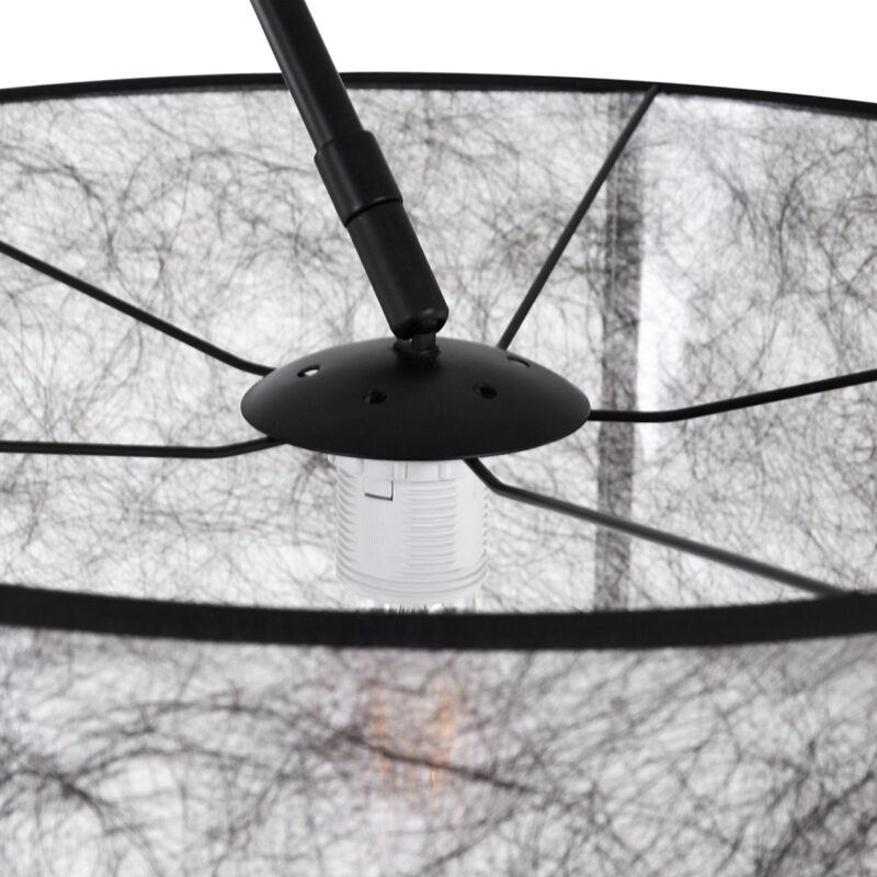 Zwarte staande lamp Steinhauer Sparkled light - Afbeelding 15