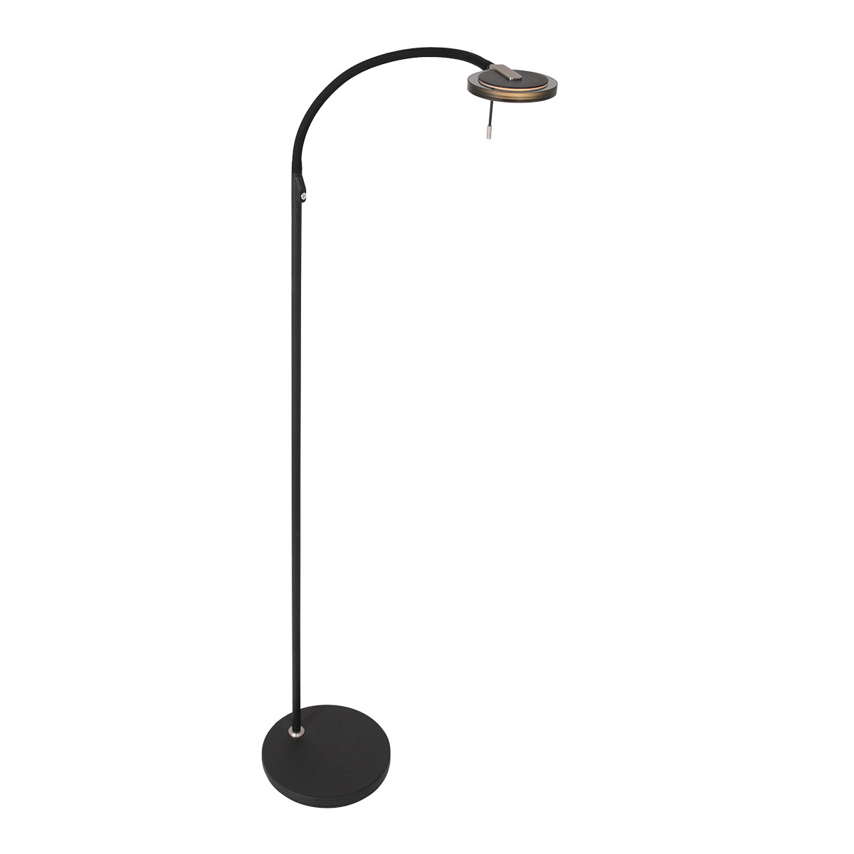zwarte-staande-led-leeslamp-steinhauer-turound-2991zw