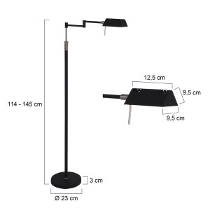 mexlite-vloerlamp-karl-zwart-glasmetaal-designlamp-led-5895zw-1