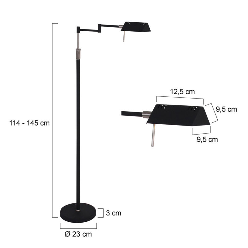 mexlite-vloerlamp-karl-zwart-glasmetaal-designlamp-led-5895zw-1