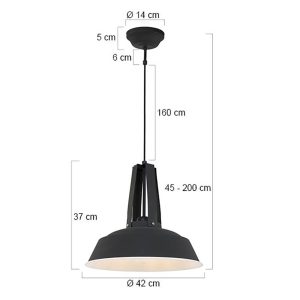 mexlite-hanglamp-eden-zwart-metaal-ø42cm-e27-7704zw-1