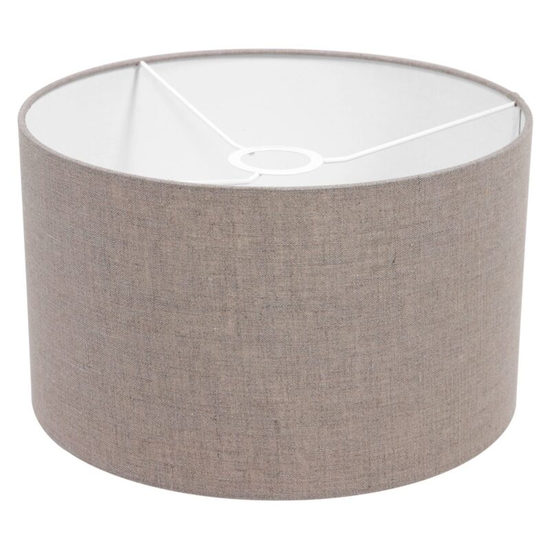 Zwarte vloerlamp met beige kap Steinhauer Stang - Afbeelding 5