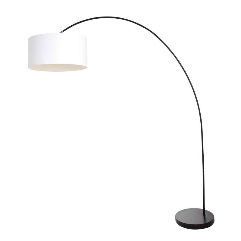 booglamp-solva-3894zw-zwart-met-een-wit-linnen-lampenkap-vloerlamp-mexlite-solva-wit-en-zwart-3894zw-1