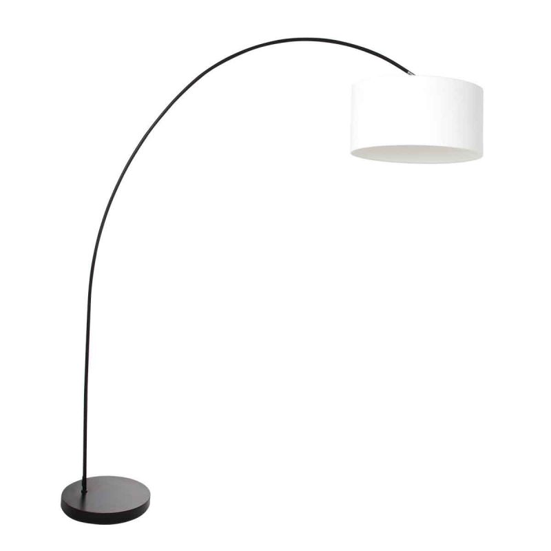 mexlite-vloerlamp-solva-zwart-linnenmetaal-booglamp-e27-3897zw-1