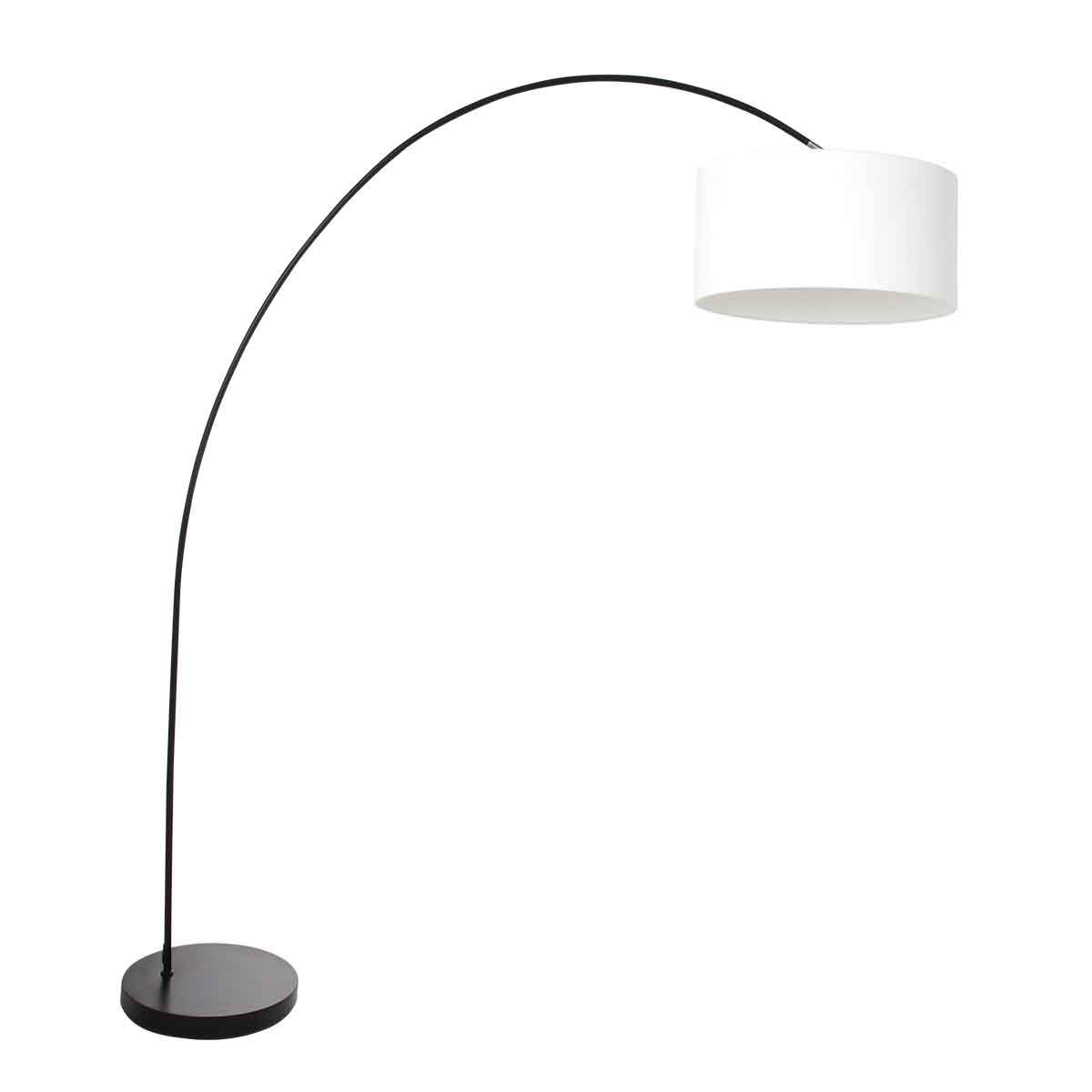 mexlite-vloerlamp-solva-zwart-linnenmetaal-booglamp-e27-3897zw-1