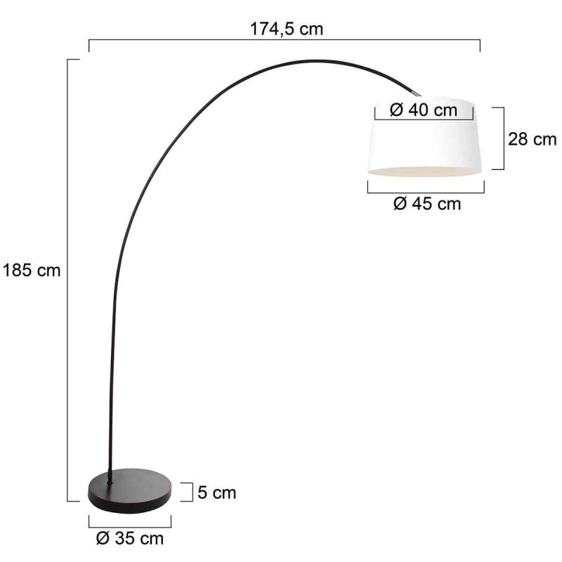 mexlite-vloerlamp-solva-zwart-linnenmetaal-booglamp-e27-3904zw-1