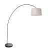 mexlite-vloerlamp-solva-zwart-linnenmetaal-booglamp-e27-3905zw-1