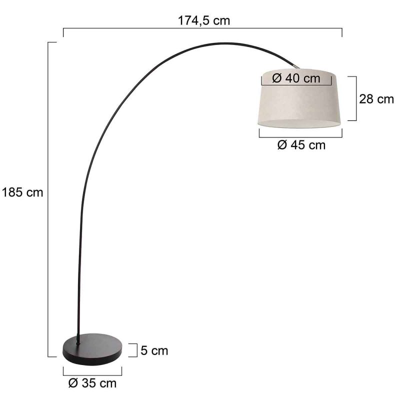 mexlite-vloerlamp-solva-zwart-linnenmetaal-booglamp-e27-3905zw-1