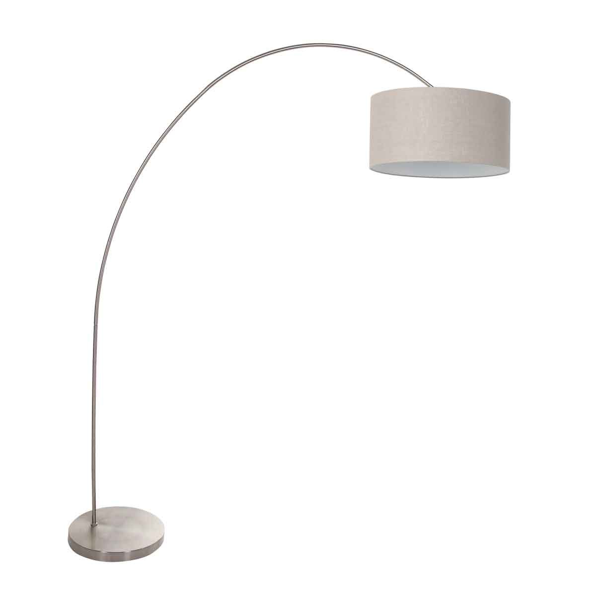 mexlite-vloerlamp-solva-staal-linnenmetaal-booglamp-e27-3912st-1