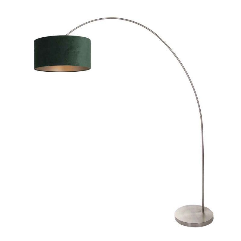 booglamp-solva-3913st-met-een-groen-fluwelen-lampenkap-vloerlamp-mexlite-solva-groen-en-staal-3913st-1