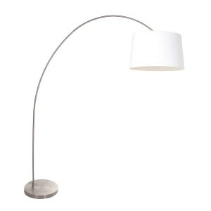 booglamp-solva-3916st-met-een-wit-linnen-lampenkap-vloerlamp-mexlite-solva-staal-en-wit-3916st