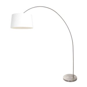 booglamp-solva-3917st-met-een-wit-grof-linnen-lampenkap-vloerlamp-mexlite-solva-staal-en-wit-3917st-1