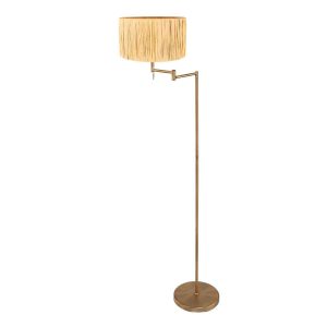 bronskleurige-vloerlamp-bella-3870br-met-beige-gele-grass-kap-vloerlamp-mexlite-bella-blauw-en-zwart-3870br-1