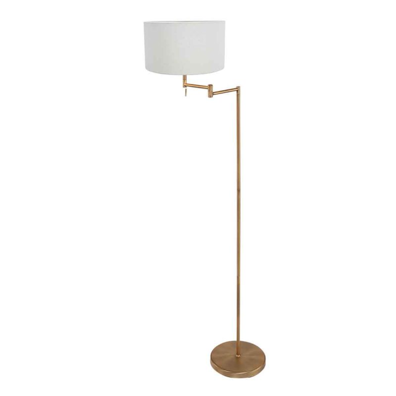 bronskleurige-vloerlamp-bella-3871br-met-wit-grof-linnen-kap-vloerlamp-mexlite-bella-brons-en-wit-3871br-1