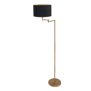 bronskleurige-vloerlamp-bella-3874br-zwarte-lampenkap-met-goudkleurige-binnenkant-vloerlamp-mexlite-bella-brons-en-goud-en-zwart-3874br-1