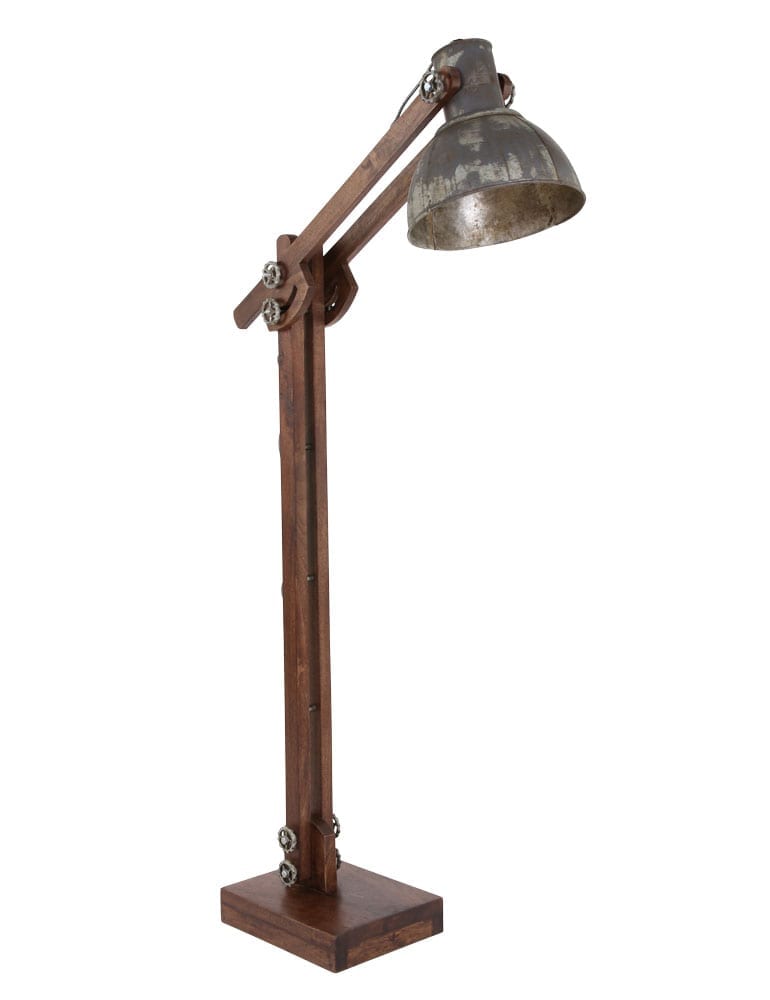 grote-vintage-houten-vloerlamp-light-living-edward-verweerd-metaal-1229e-1