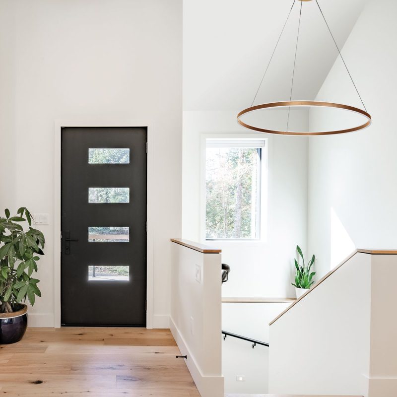 Ringvormige design hanglamp goud Steinhauer Ringlux - Afbeelding 3