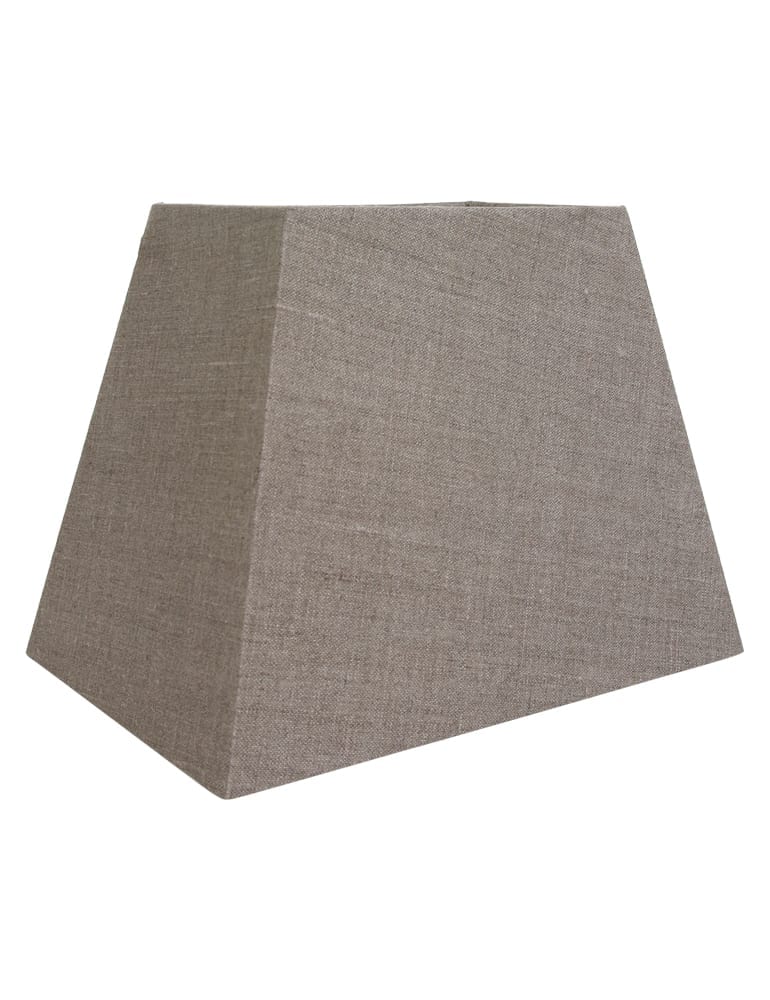 Rechthoekige uitlopende lampenkap 24 cm Light & Living bruin - Afbeelding 2