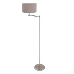 staalkleurige-vloerlamp-bella-3879st-met-grijze-velours-kap-vloerlamp-mexlite-bella-grijs-en-staal-3879st-1