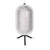 mexlite-tafellamp-geripu-zilverzwart-kunststofmetaal-ø15cm-led-3841zw-1