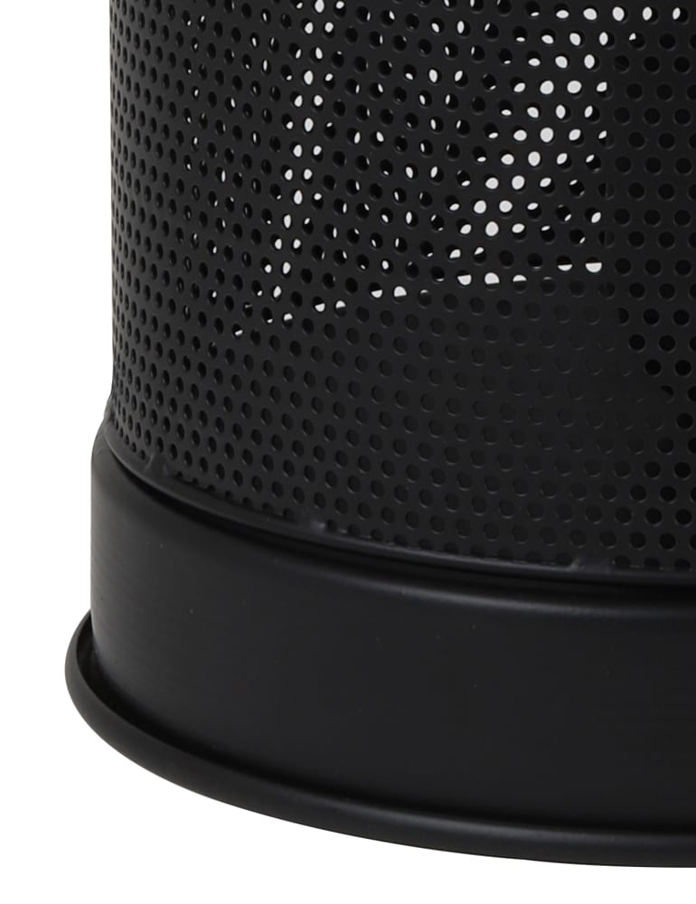 Tafellamp met gaatjes Light & Living Riley zwart - Afbeelding 4
