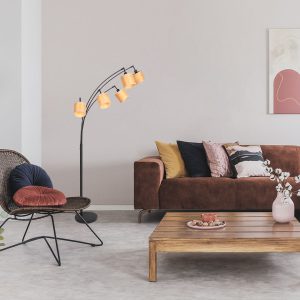 mexlite-vloerlamp-bambus-zwart-bamboe-booglamp-e14-3671zw-1