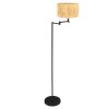 vloerlamp-bella-3885zw-met-beige-gele-gevlochten-gras-kap-vloerlamp-mexlite-bella-naturel-en-zwart-3885zw