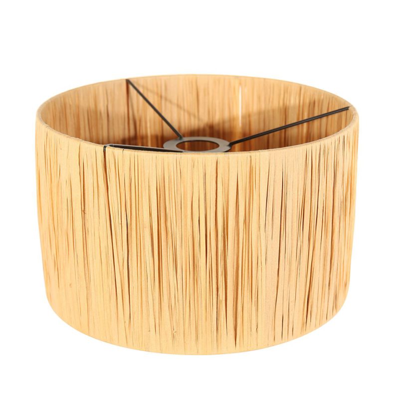 mexlite-vloerlamp-bella-zwart-metaalzeegras-ø45cm-e27-3885zw-1
