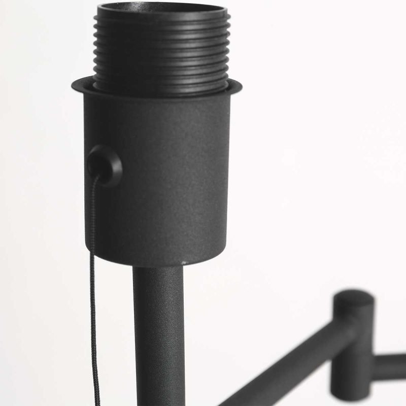 mexlite-vloerlamp-bella-zwart-linnenmetaal-ø45cm-e27-3888zw-1