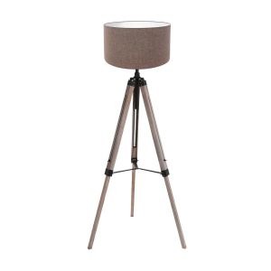mexlite-vloerlamp-triek-zwart-houtlinnen-ø75cm-e27-4099zw-1