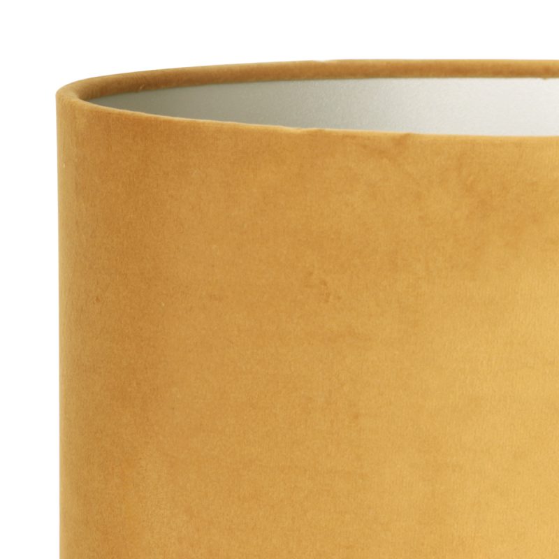 Wandlamp met okergele kap en leeslamp Light & Living Montana zwart - Afbeelding 3