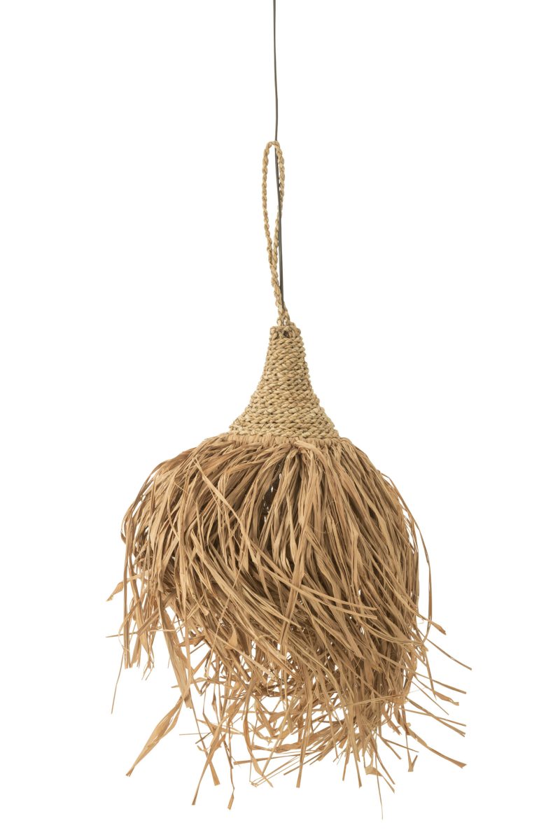 Natuurlijke hanglamp met zeegras Jolipa Tassel - Afbeelding 3