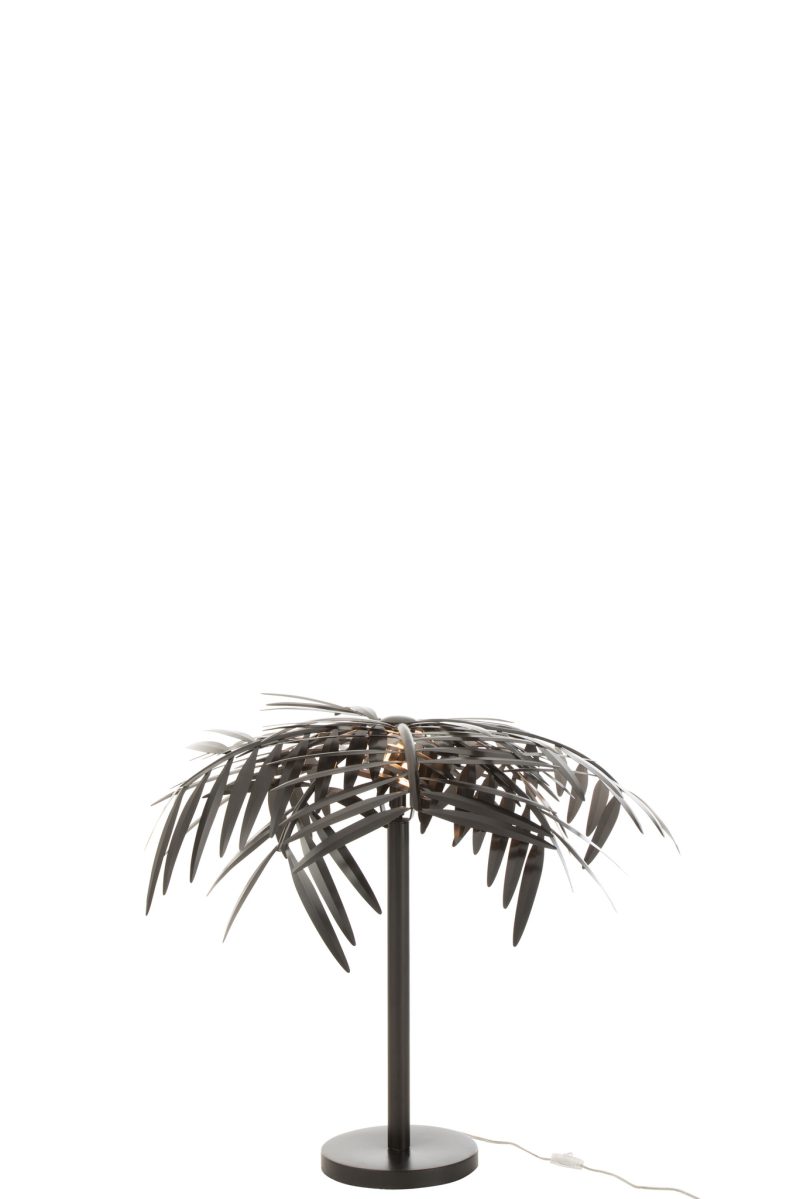 Zwarte tafellamp met bladeren Jolipa Leaf - Afbeelding 2