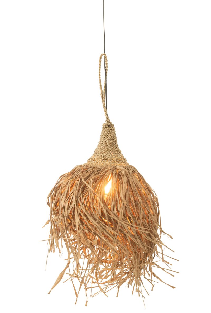 Natuurlijke hanglamp met zeegras Jolipa Tassel - Afbeelding 2