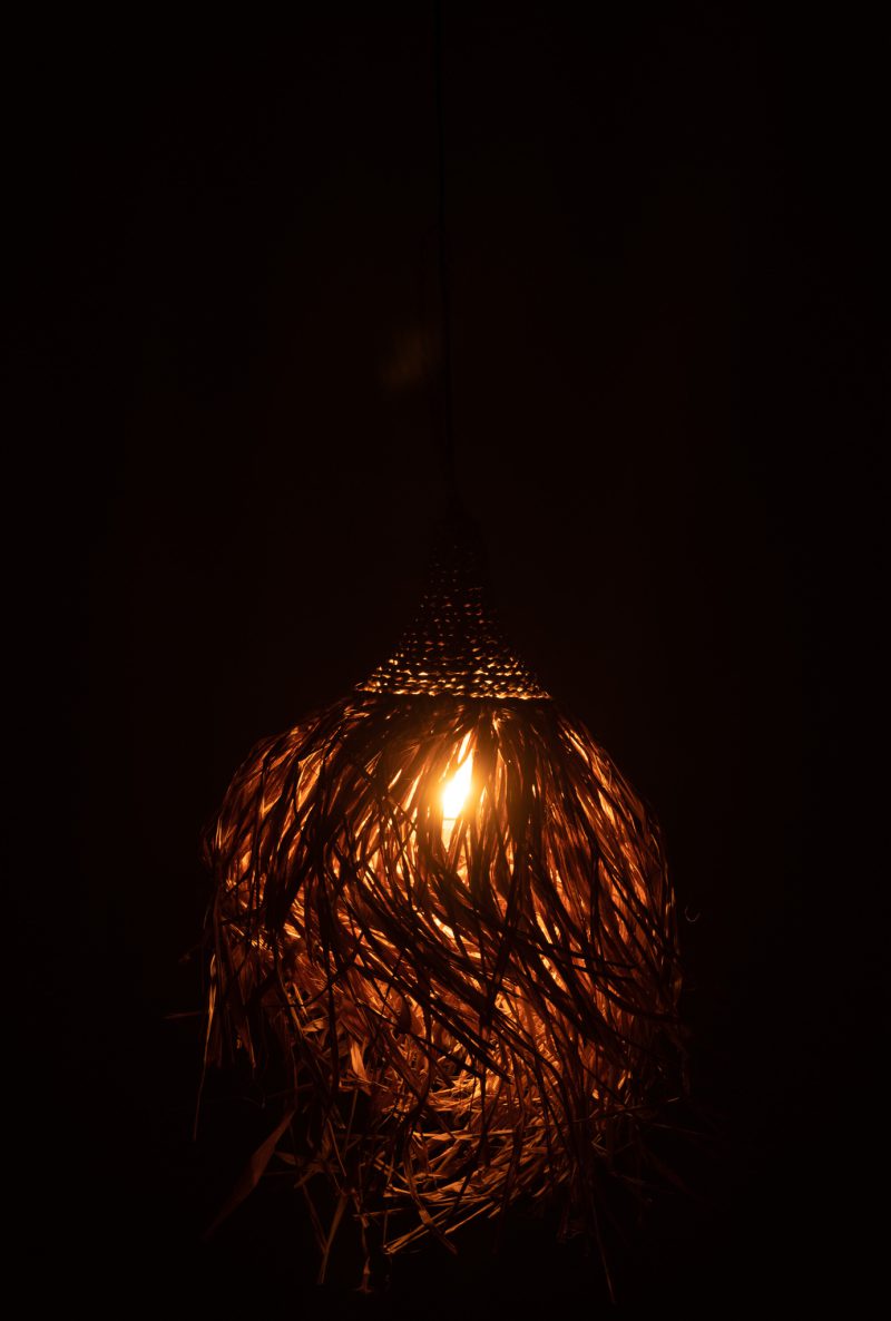 Natuurlijke hanglamp met zeegras Jolipa Tassel - Afbeelding 4