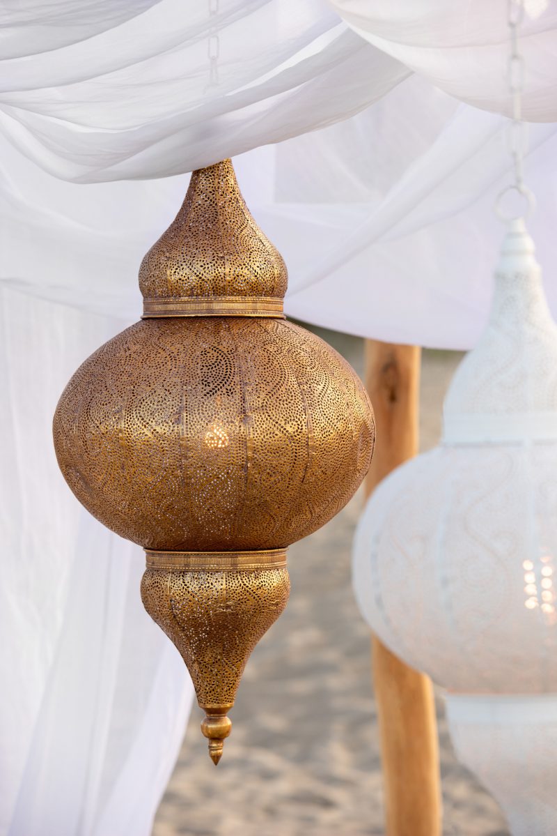 Gouden metalen hanglamp Jolipa Bore - Afbeelding 6
